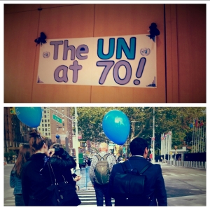 NAFSA Reps and their UN blue balloons